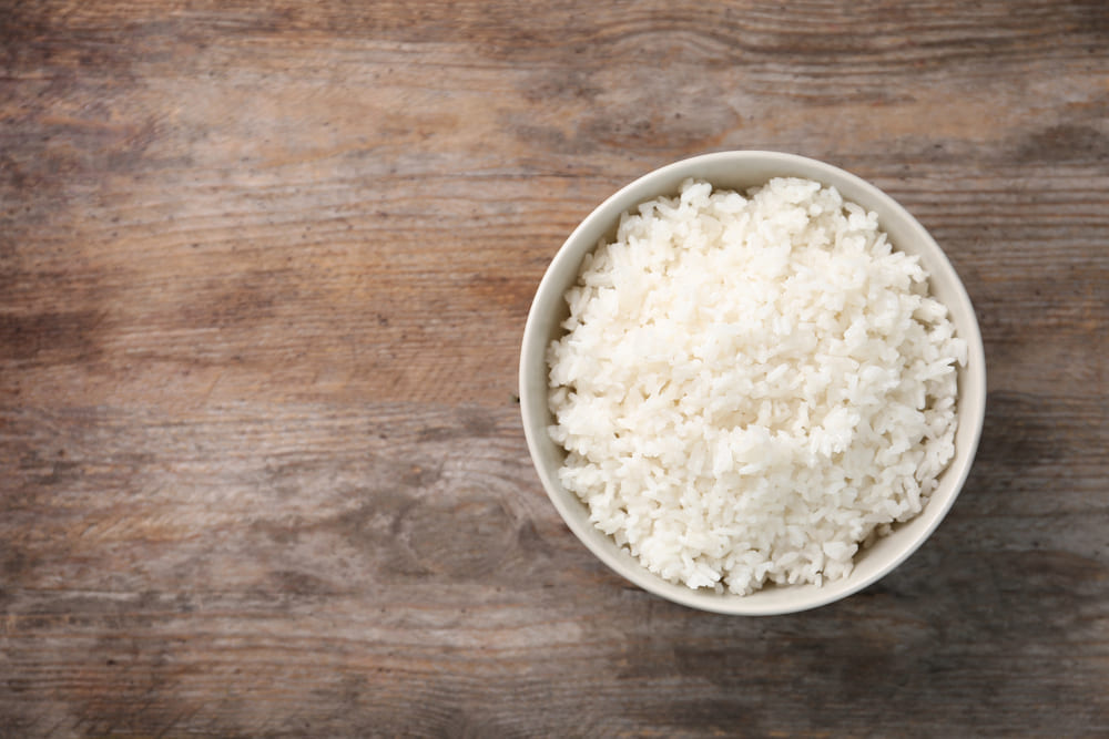 Consumo diario de arroz